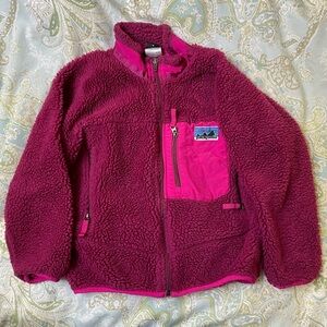 Patagonia kids synchilla fleece jacket